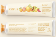 Revitin Premium Natural Toothpaste (Citrus) - 3.4oz